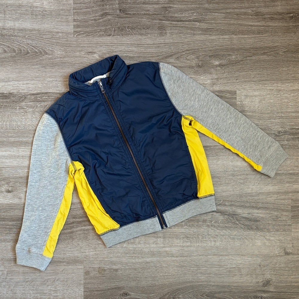 Tucker + Tate boys zip up rain jacket with packable hood